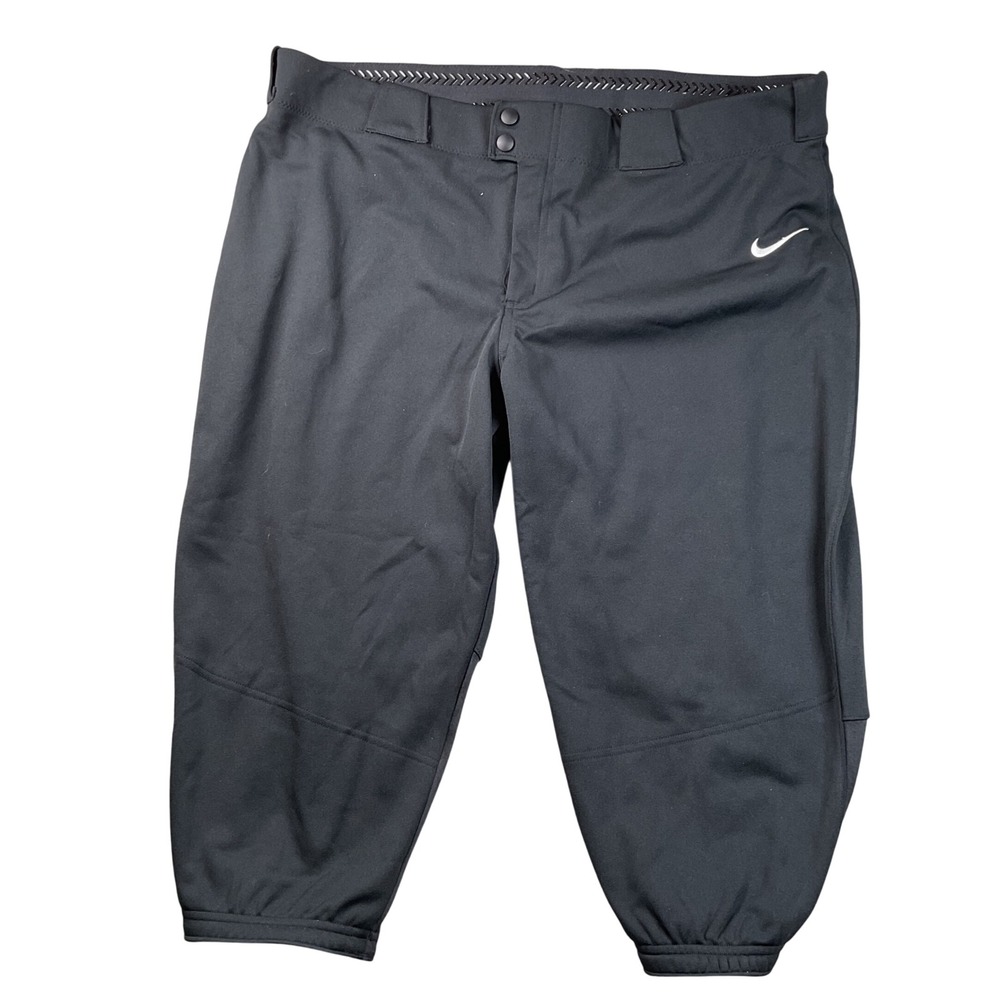 Nike Softball Pants Womens XXL Black New Team Engineered AV6718-010